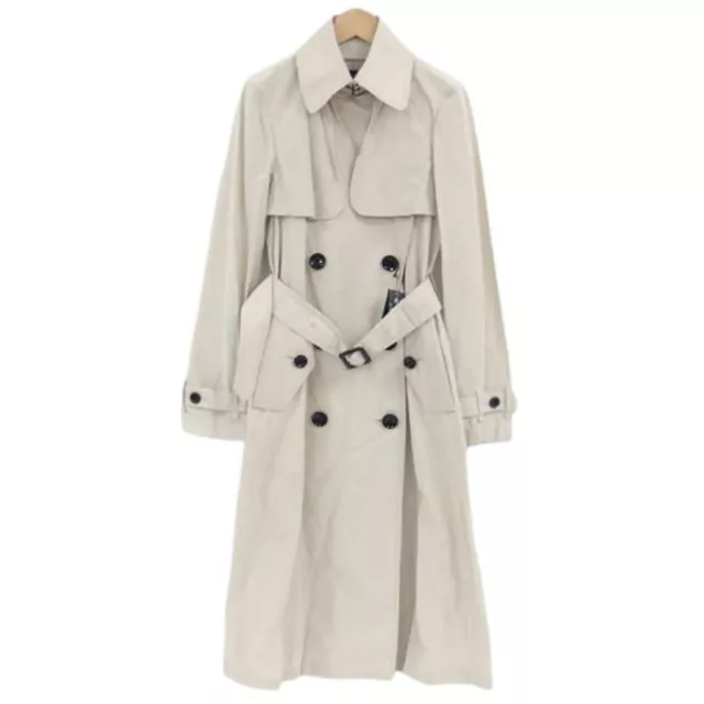 Women's Burberry Black Label Trench Coat Beige Asian Fit 38 (US Size XS)