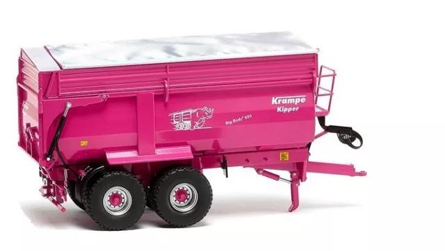 WIKING - KRAMPE Big Body 650 Pink Agritechnica 2019 1000 Exemplare - 1/32 - W...
