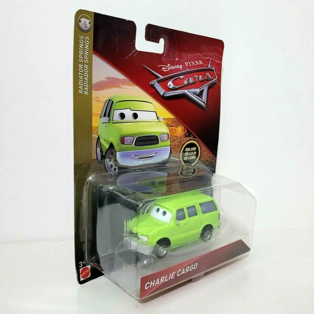 Disney Pixars Cars CHARLIE CARGO Deluxe Car Radiator Springs Toy Mattel