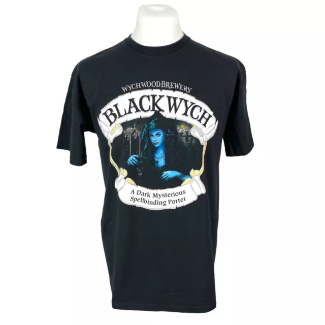 T-Shirt Wychwood Brauerei schwarz groß Bier Ales T-Shirt Trinken Grafik Y2k