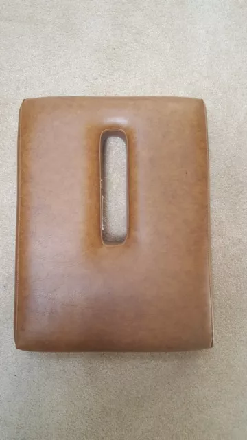 Chiropractic Table Face Cushion "The Ultimate Pillow" brown faux leather