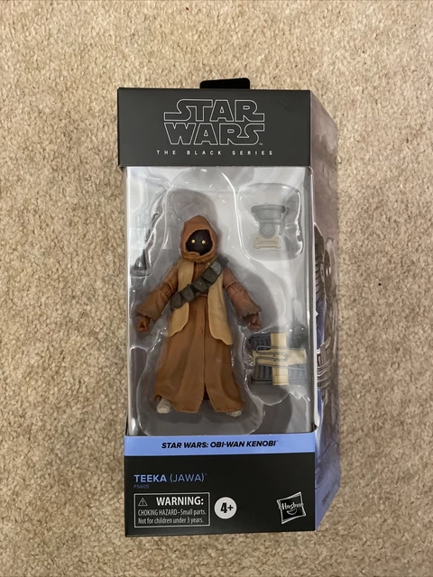 Figura Black Series Star Wars Obi-Wan Kenobi Teeka (Jawa) 6 pollici nuova non aperta