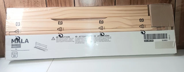 IKEA Mala Porte-rouleau De Papier Dessin En Bois Pour Table - Neuf Sous Blister
