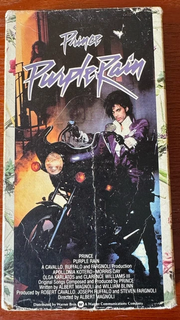 RARE ICONIC LEGEND Prince Purple Rain VHS 1984 Musical Drama £12.02 ...