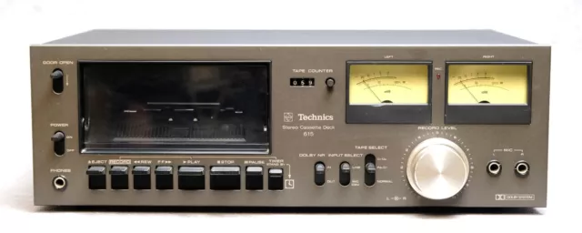 Technics RS-615 US Vintage Tapedeck Kassettendeck Tape Deck Cassette RS 615 #88