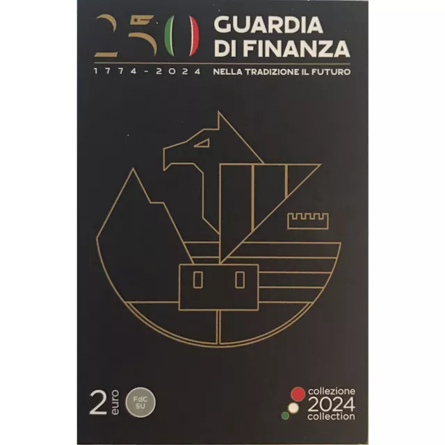 Italia 2024 Coincard FDC Guard Von Finanza