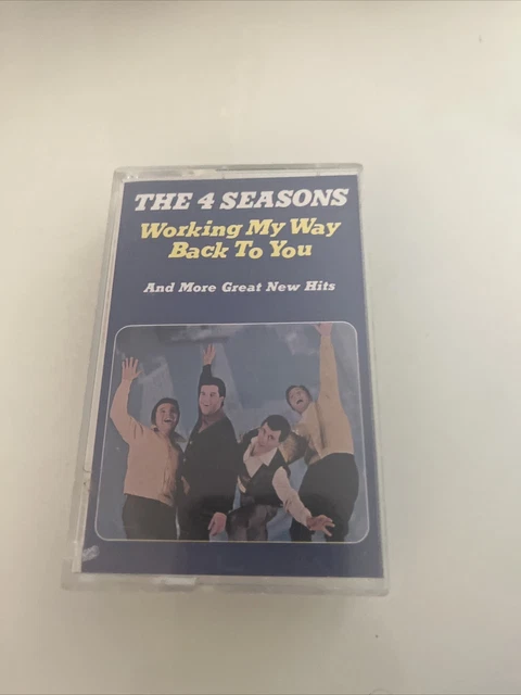 The 4 Four Seasons : Working My Way Back to You - Cassette Tape - Tested