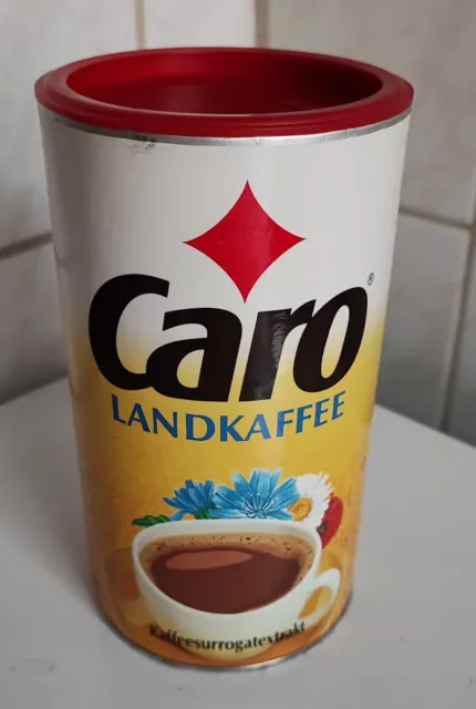 Pappdose von Caro Landkaffee mit Plastikdeckel