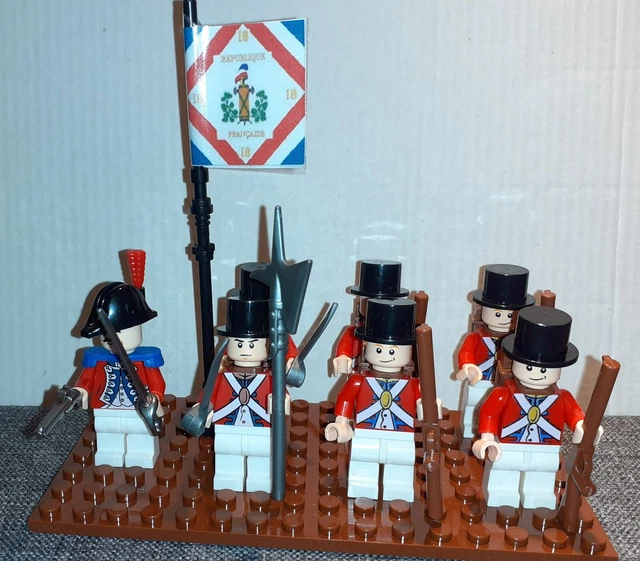 Petits Soldats Napoléon - Infanterie Premier Empire - Plastique Peint - Occasion