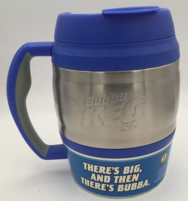 BUBBA KEG 52 Oz 1.4 L Blue Cooler Insulated Travel Mug Hot/Cold Double Wall NEW