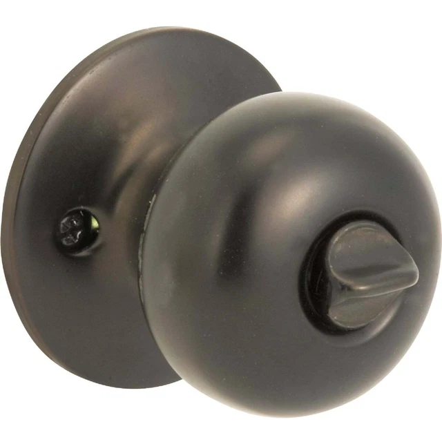 Steel Pro Oil Rubbed Bronze Bed & Bath Door Knob TFX710B Steel Pro TFX710B