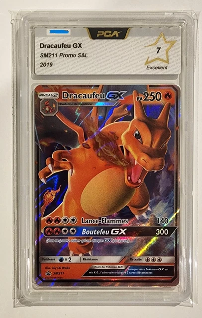 Pokémon – Dracaufeu GX SM211 – Black Star Promo – Ultra Rare Holo – Carte Brillante – Collectionneur