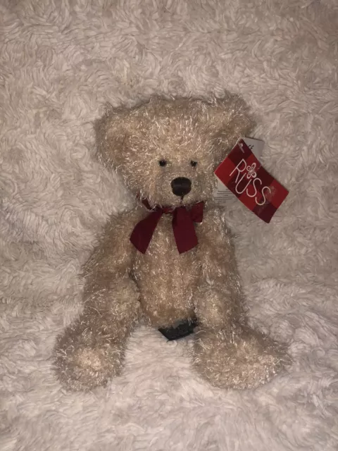 Vintage Bears From The Past JEAN CLAUDE Russ Berrie Bear Teddy Bear Soft Toy