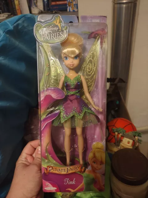 DISNEY FAIRIES THE Pirate Fairy Tink Tinker bell 2014 New In Box barbie ...