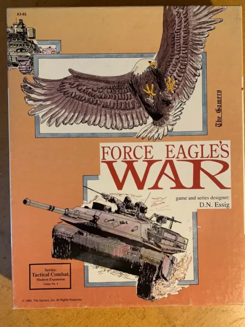 Force Eagle's War von The GAamers GDW KOMPLETT & UNPUNCHED
