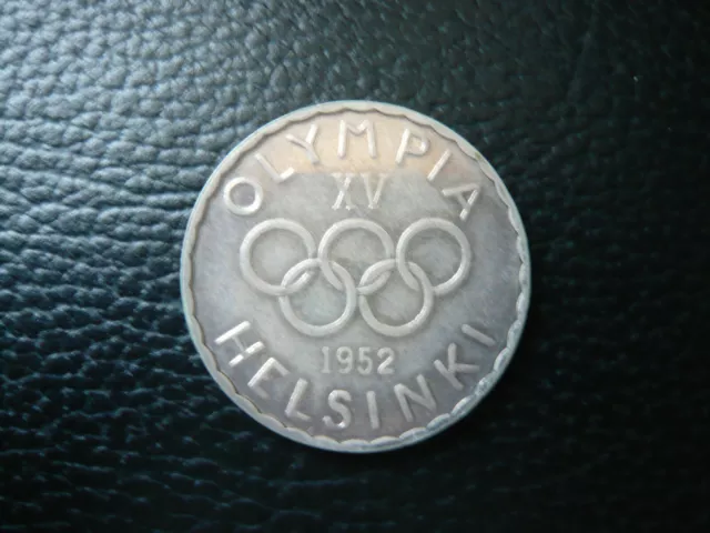 Finnland, 500 Markaa 1952, Oly Helsinki, silber, Erhaltung!