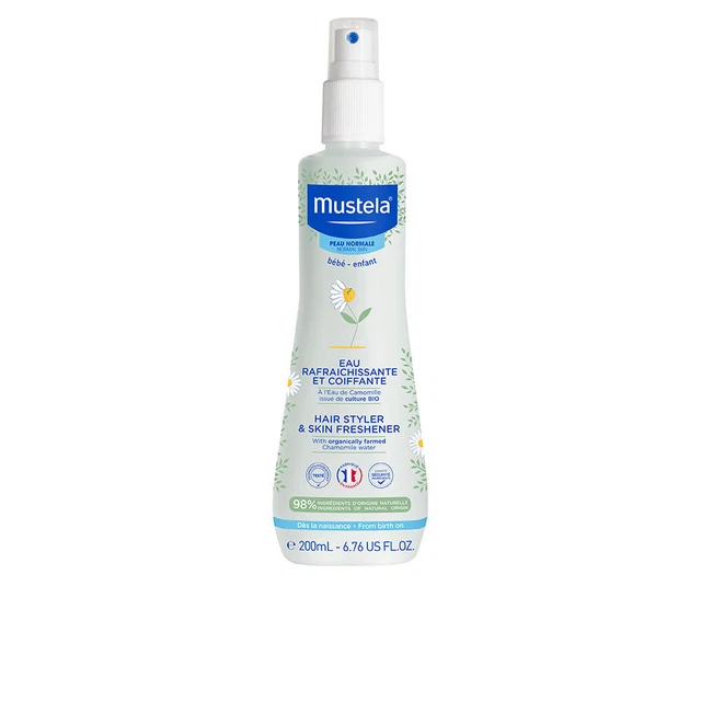 Parfums Mustela unisex BEBÉ-NIÑO agua para peinar refrescante 200 ml