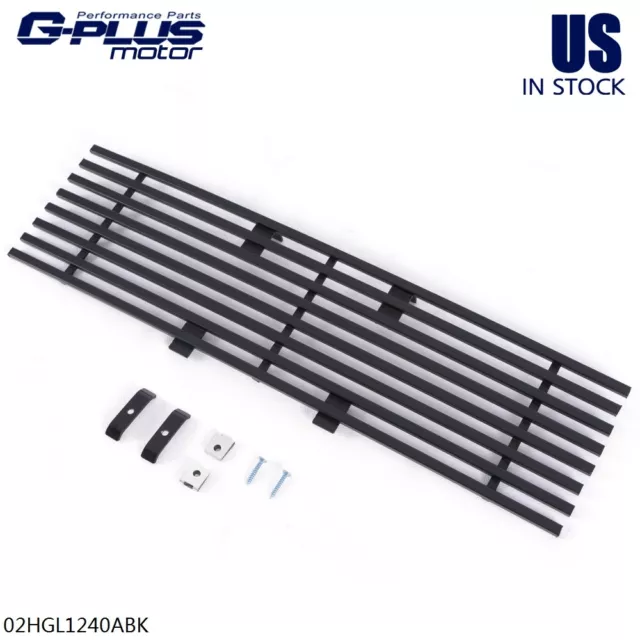 Front Bumper Lower Grille Insert Black Fit For 09-2014 Ford F-150 Pickup Truck
