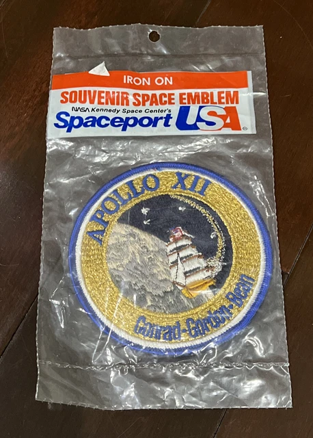 NASA APOLLO 12 XII Mission Space Patch 3-3/4in Conrad Gordon Bean ...