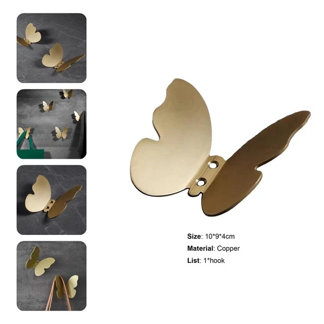 Coat Hook Wall Mounted Beautiful Delicate Vivid Clothes Hook Eco-friendly