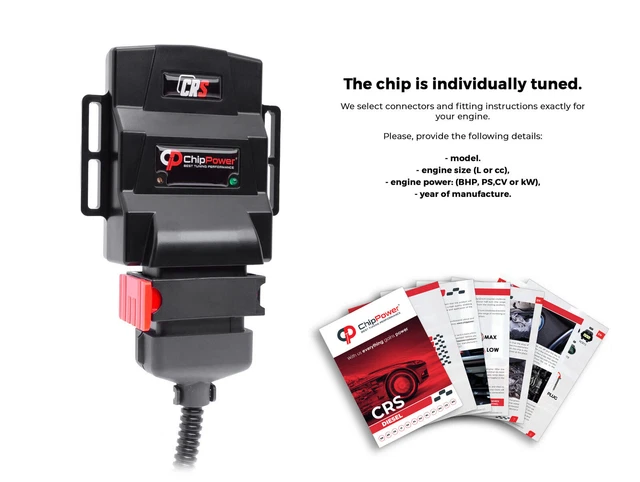 Chippower Chip De Potencia Crs Al Coche Para Citroen C3 Mk1 I 1.4 Hdi