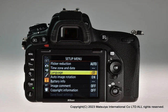** Near MINT ** NIKON D750 24.3MP Digital Camera Body Shutter Count 18492 3