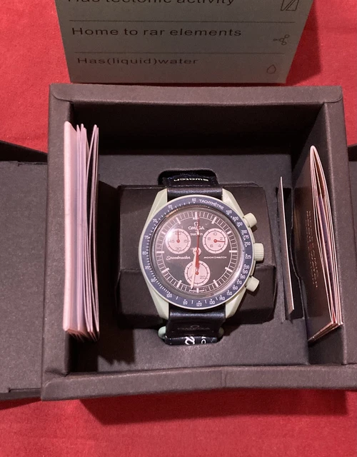 Swatch x Omega Bioceramic Moonswatch Mission To Earth - New