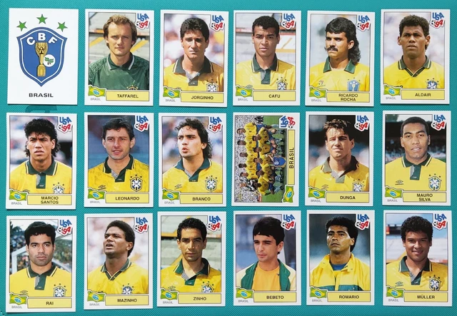 RARE!!! Brazil - Panini USA 94 World Cup Story Stickers RARE!!! Brazil - Panini USA 94 World Cup Story Stickers
