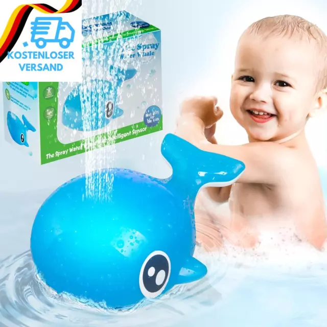 Baby Bad Spielzeug, Dual Wasserdichte Kleinkind Badewanne Sprinkler Wasser Spiel