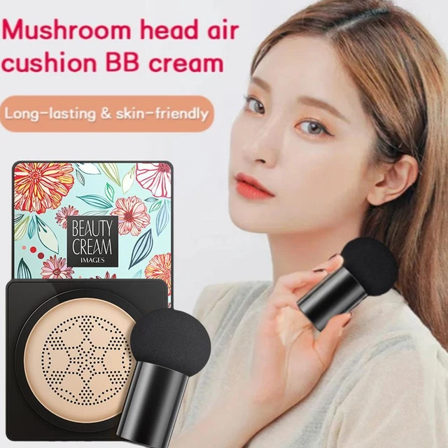 Base líquida corrector de aislamiento maquillaje maquillaje cojín de aire para cabeza de hongo[