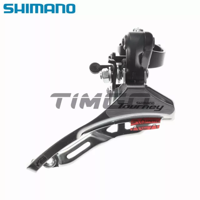 Shimano Tourney FD-TY300 6/7 Speed Front Derailleur Top Swing Clamp-on 31.8/34.9