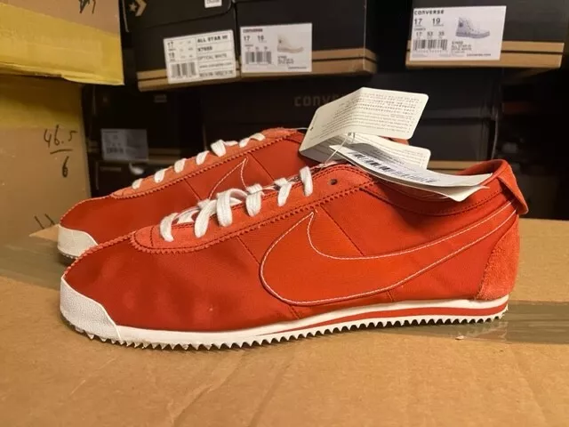 NIKE Classic Cortez Nylon OG Red White Neu Sommer Sneaker Gr:42,5 US:9 Premium