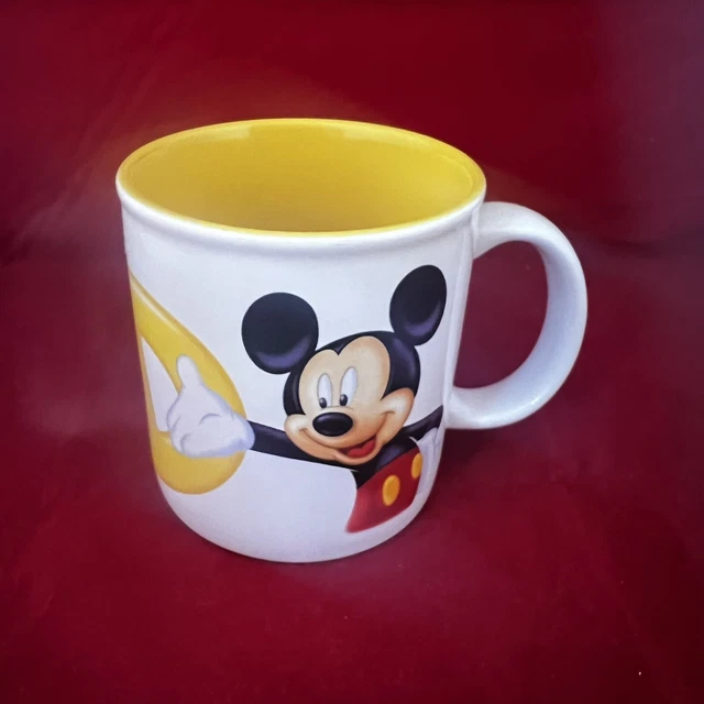 DISNEYLAND PARIS EXCLUSIVE ABC Disney Mickey Mouse Mug Tea Cup Letter D