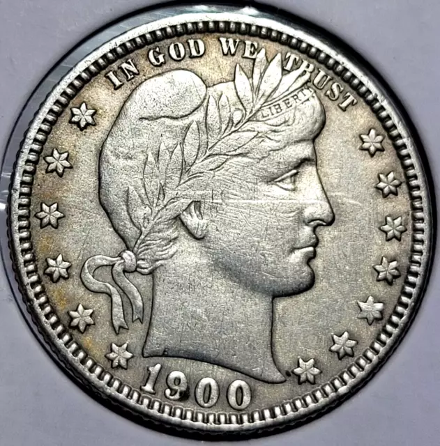 1900-O Barber Quarter Semi-Key Date New Orleans Mint