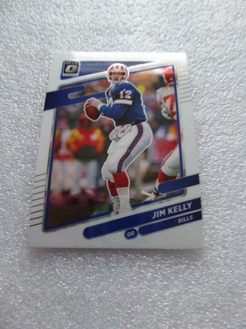 2021 Panini Donruss Optic -Jim Kelly - #56  Base Card -   Buffalo Bills