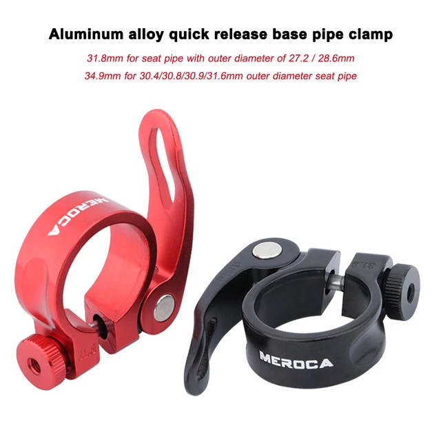 ENLEE Bike Seatpost Clamp Quick Release Seat Collar Aluminium
