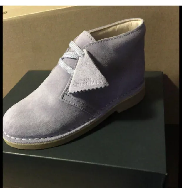 Clarks desert boot cool blue hotsell