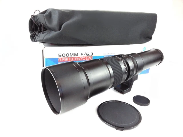 Lightdow 420-800mm Super Telephoto Zoom Manual Lens For Sony E-Mount NEX Alpha - View #2