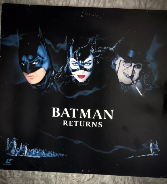 Batman Returns Laserdisc - Ntsc / Widescreen / Clv + Cav / Digital Sound