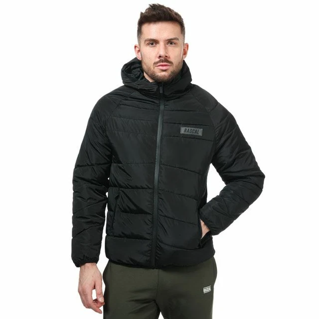 Men's Rascal Vision Full Zip Quilted Jacket in Black