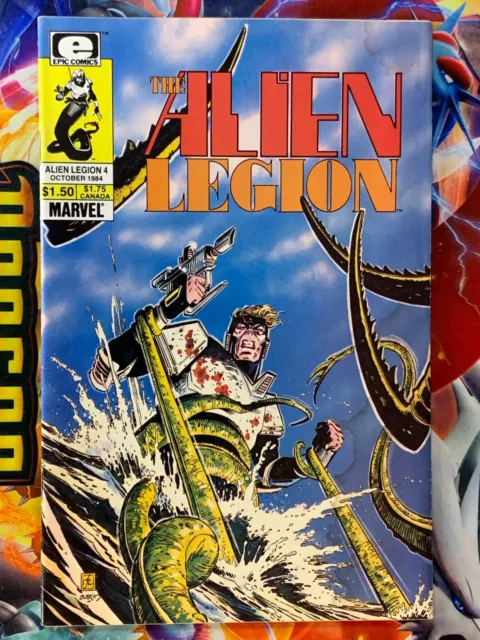 The Alien Legion #4  Epic Comics October  1984