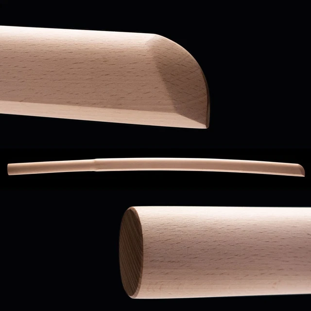 Bokken Negro de Madera De Roble X Aikido Kenjutsu Kendo Iaito Katori
