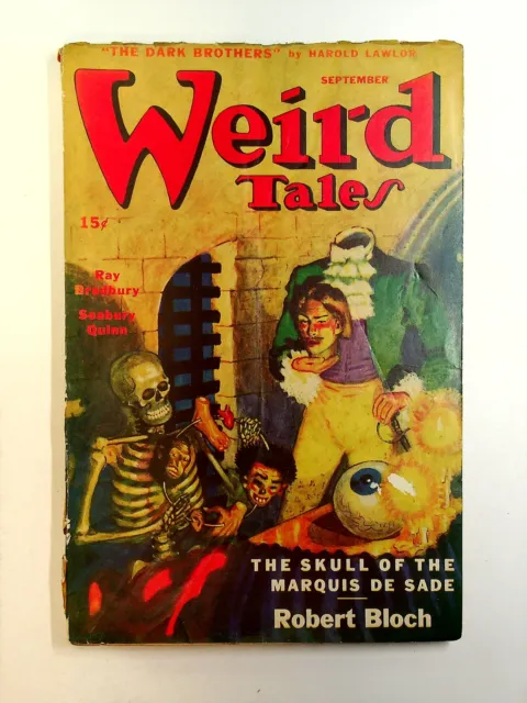 Weird Tales Pulp 1st Series Sep 1945 Vol. 39 #1 VG- 3.5