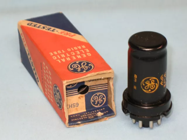 Vacuum Tube ~ 6Sh7 ~ Ge ~ Nos ~ 6Sh7