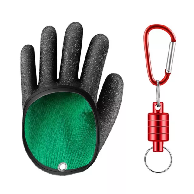 Magnetic Fishing Gloves for Catching Fish Hunting Gloves Puncture Resistant