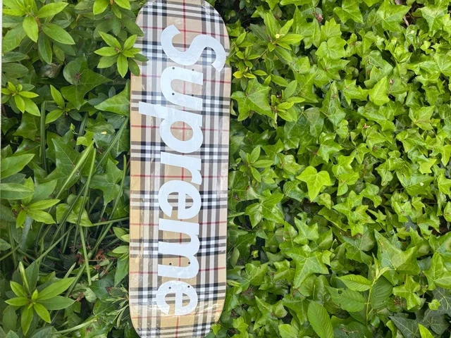 SUPREME BURBERRY SKATEBOARD $541.29 - PicClick CA