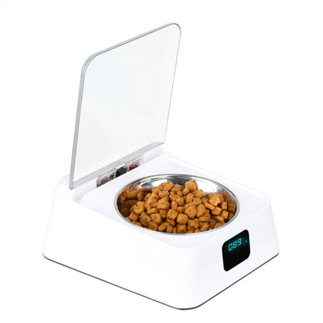 Infrarot Futterautomat Katze Hund Futterspender Automatischer Pet Feeder LCD