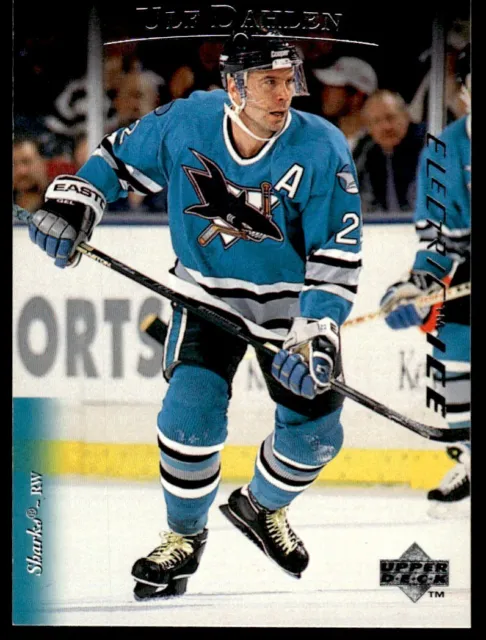 1995-96 Upper Deck Electric Ice Ulf Dahlen San Jose Sharks #381 R16