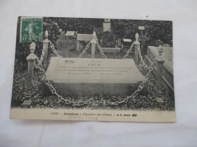 Cpa Hauts De Seine 92 Donkey Cemeteries Of Chia