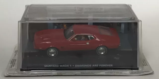 James Bond 007 Diecast Car Collection Diamonds Are Forever Mustang Mach 1 New